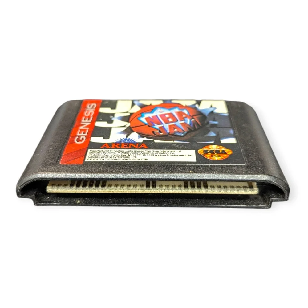NBA‎ Jam Arena Sega Genesis Cartridge Video Game 1993 Acclaim - Cartridge Only